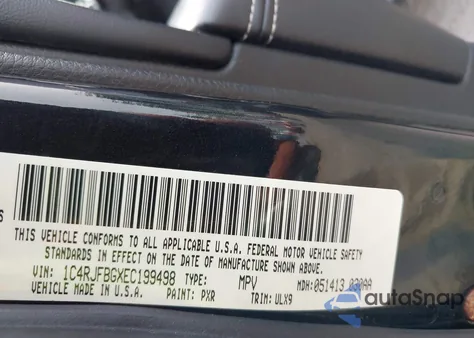 2014 Jeep Grand Cherokee Limited from USA, damaged, VIN 1C4RJFBGXEC199498